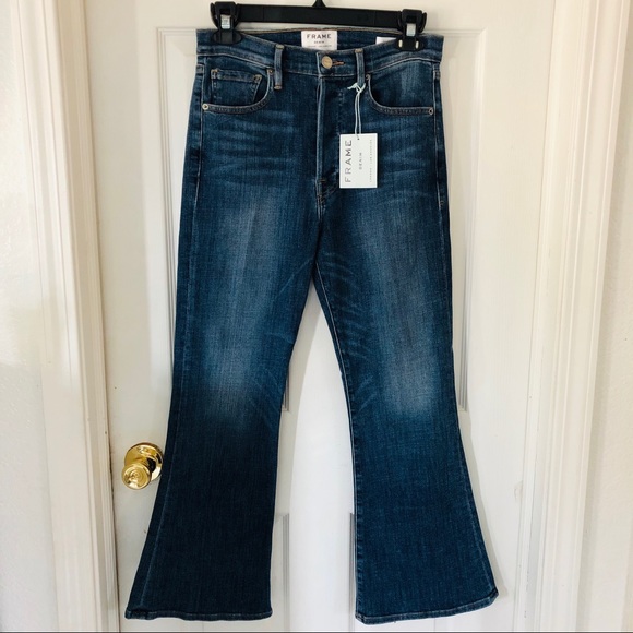 Frame Denim Denim - NWT Frame denim Le Crop Flare Jeans